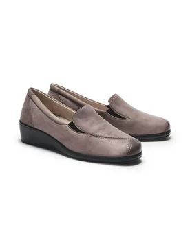 Komfort-Slipper Soft - Taupe - female - Size: 37 - Avena - FashionsVida