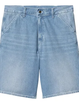 Simple short - blue light true washed - CARHARTT WIP - FashionsVida
