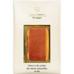 Huevas de atunarro en taco