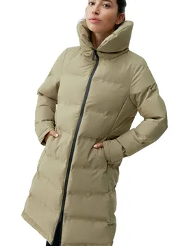 Coat chaquetas mujer Beige (S) - Born Living Yoga - FashionsVida