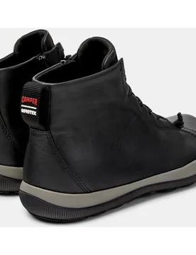 Zapatillas de piel de hombre peu pista gm con cordones - Camper - FashionsVida