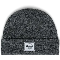 Gorro unisex corto de punto en color gris jaspeado