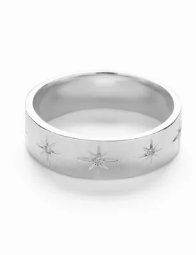 So Just Shop Silver Star Ring - So Just Shop - FashionsVida
