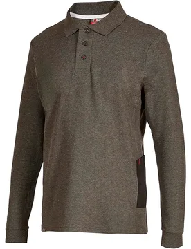 Polo à Manches Longues Live 3 Unités Grey Meteorite 3XL - U-Power - FashionsVida