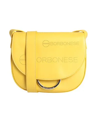 Bolso con bandolera Mujer Amarillo -- Mujer - Borbonese - FashionsVida