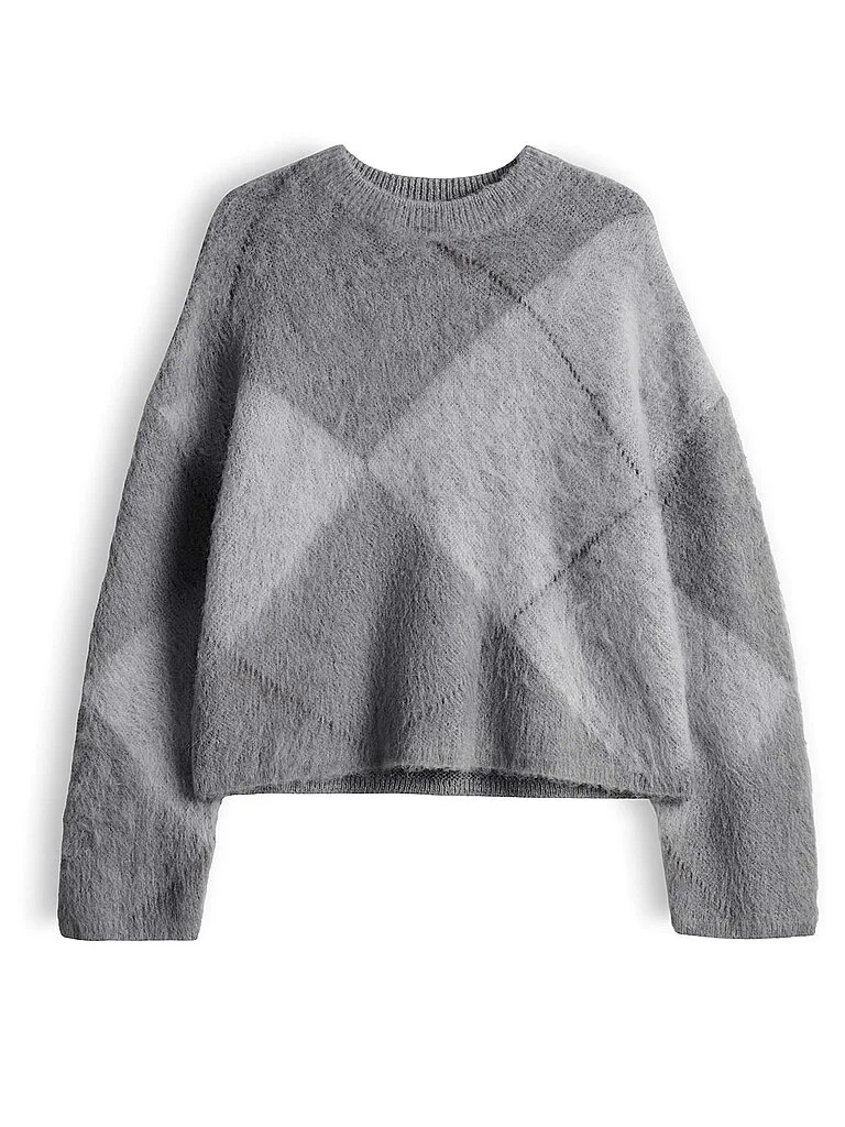 Opus Pullover PARGYLE gris 42 - Opus - FashionsVida