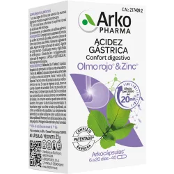 Cápsulas Arkocaps Acidez Gástrica