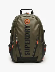 Embroidered Zip Around Backpack Green female