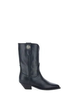 Stivali Texani NERO 38.5 - VIA ROMA 15 - FashionsVida