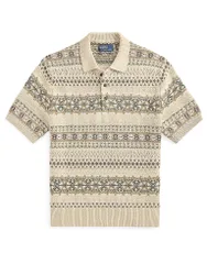 POLO Poloshirt creme M Herren