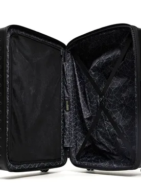 Valigia A Rotelle Flyduck Knv0 Black One Size - Mandarina Duck - FashionsVida