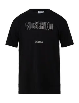 T-shirts Herren Schwarz S Herren - Moschino - FashionsVida