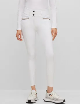 Equestrian Damen Reithose HAILEY Vollbesatz, white L - BOSS - FashionsVida