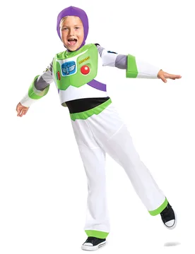 Toy Story Buzz Lightyear Deluxe Kostüm für Kinder - KARNEVAL-MEGASTORE - FashionsVida
