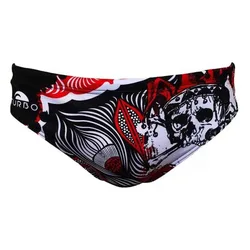 Death Joker Swimming Brief Black L Men