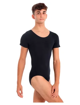 Justaucorps à Manches Courtes Fred Black L - Intermezzo - FashionsVida