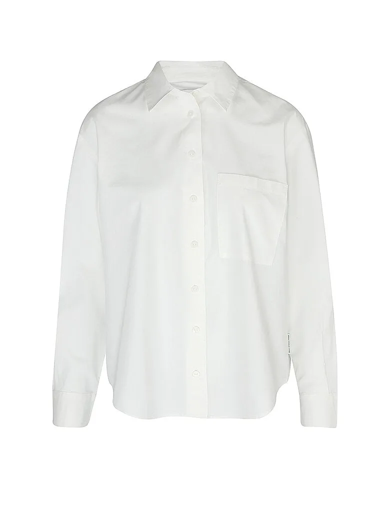 Marc O' Polo Hemdbluse weiss S damen - Marc O'Polo - FashionsVida