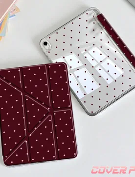 Funda protectora minimalista con estampado de lunares para tableta de 9.7/10.2/10.5/10.9/12.9 pulgadas/Pro 11 pulgadas, adecuada para la 10.ª generac - Shein - FashionsVida