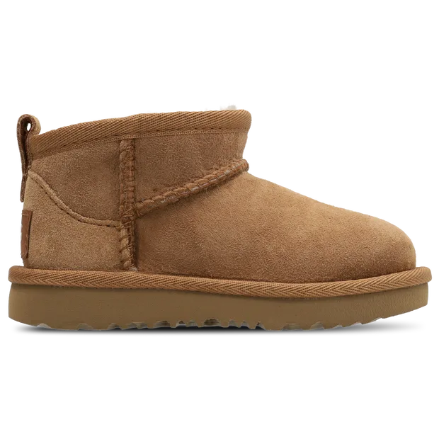 Classic Baby Shoes - Brown - Size 7 - Suede - Brown - Size: 7 - Ugg - FashionsVida
