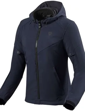 Giacca Moto Donna In Tessuto AFTERBURN H2O LADIES Nav taglia 46 - Rev'it - FashionsVida