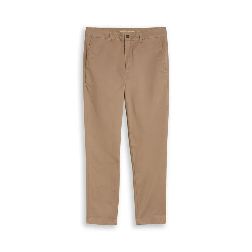 Pantaloni Chino Relaxed Honey Camel Beige 36 - Tom tailor - FashionsVida