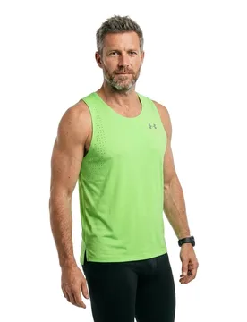 Maglietta Senza Maniche Velociti Pro Green L - Under armour - FashionsVida