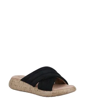 Women's 'Sarah' Sandal Summer in Black Size: 8 - Black - Size: 8 - Hush puppies - FashionsVida