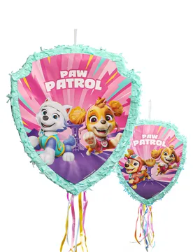 Rosa PAW Patrol Zug-Piñata 33cm x 38cm x 9cm - CHAKS - FashionsVida