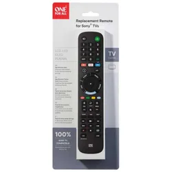 Télécommande Urc4912 Pour Sony Black One Size unisex