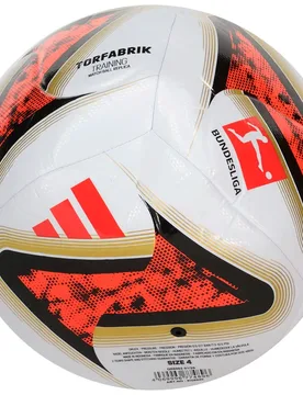 Ballon De Football Deutsche Fussball Liga Training White / Black / Solar Red 5 unisex - Adidas - FashionsVida