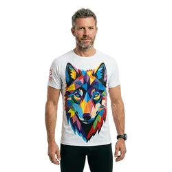 Maglietta A Maniche Corte Be A Wolf Multicolour M