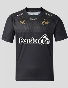 Saracens Mens 2026/27 Home Replica Shirt BLACK S male - Castore - FashionsVida
