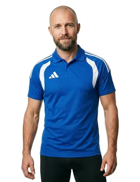 Polo à Manches Courtes Tiro 26 League Team Royal Blue / White M - Adidas - FashionsVida