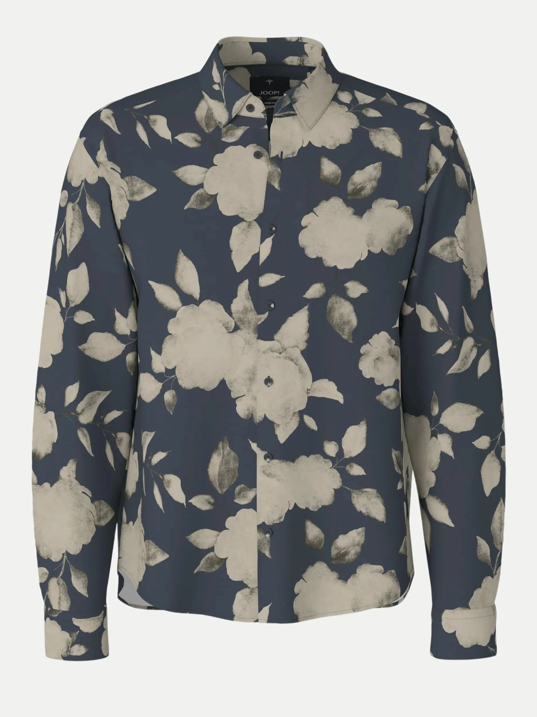 Hemd mit floralem Print Miles Blau XL - Joop! - FashionsVida
