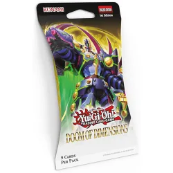 Juego de Cartas blister Condena Dimensiones Yu-Gi-Oh!