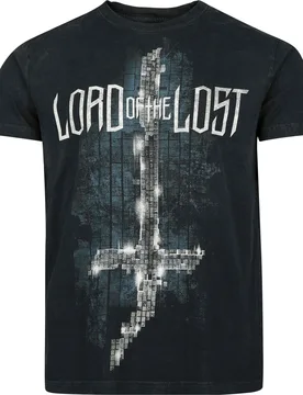T-Shirt - S bis 4XL - für Männer - Größe S - anthrazit - EMP exklusives Merchandise! - Männer - male - Lord Of The Lost - FashionsVida