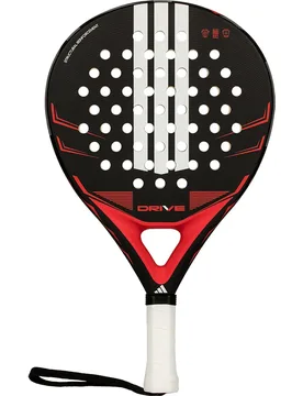 Drive Black 2026 Padel Racket Black / Red One Size - Adidas Padel - FashionsVida