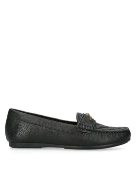 Womens Leather Kgl Greenwich Moccasin Loafers - Black Leather (Archived) - Size Uk 5 - Kurt Geiger London - FashionsVida