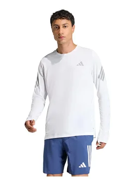 Maglietta A Maniche Lunghe Adi365 Iconic///running White XL - Adidas - FashionsVida