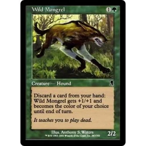 Wild Mongrel (foil) Odyssey - Magic: The Gathering - FashionsVida