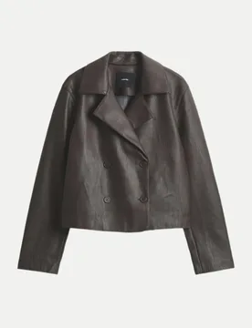 Kunstlederjacke Neala Braun 38 - someday - FashionsVida