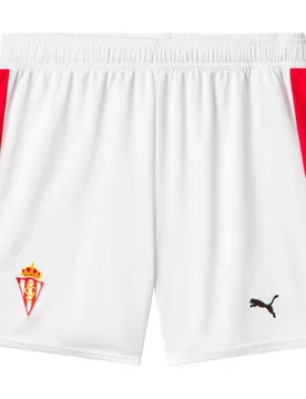 Sporting de gijon 25/26 primera equipacion pantalones fútbol oficiales (L) - Puma - FashionsVida