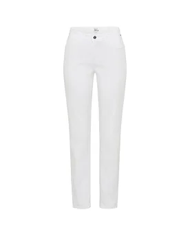 Jeans Straight Fit MARY bianco 34 (corto) - Brax - FashionsVida
