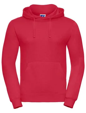 Mens Plain Hoodie (Classic Red) - Size X-Small - Russell athletic - FashionsVida