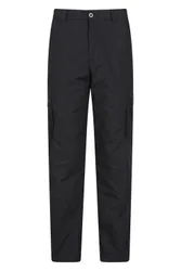 Mens Winter Trek II Long Length Trousers - Black - Black - Size: W40