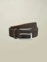 Suede Belt Chocolate male