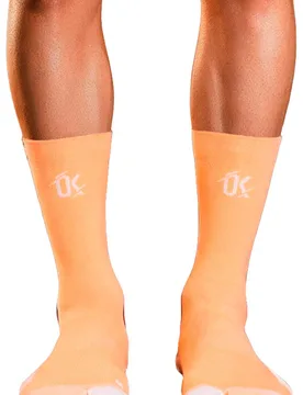 Running alto calcetines running Naranja (45-47) - Podoks - FashionsVida