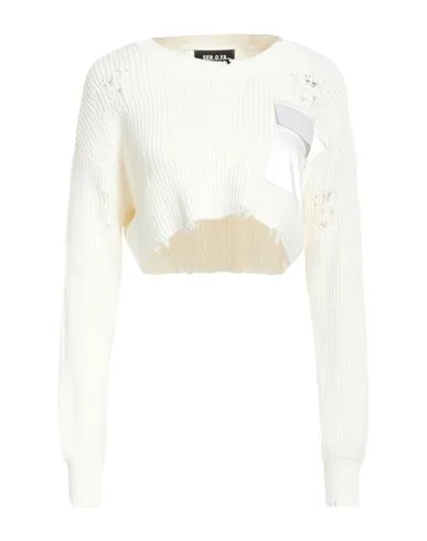 Pullover Damen Weiß M Damen - SER.O.YA - FashionsVida