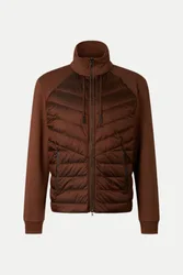 Daunen-Sweatjacke BAKER-D1 Braun XL