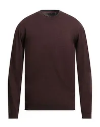 Pullover Hombre Marrón chocolate 3XL,L,M,XXL Hombre